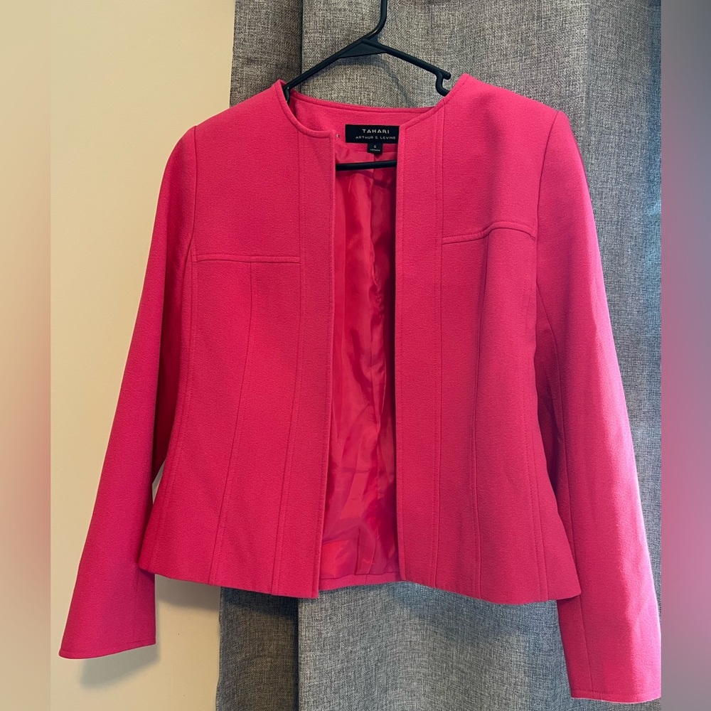 Pink Tahari Blazer